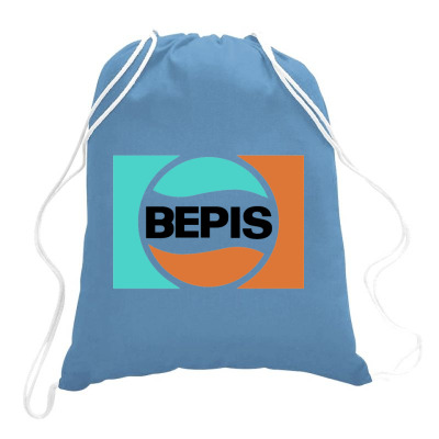 Bepis Aesthetic Drawstring Bags Designed By Warning