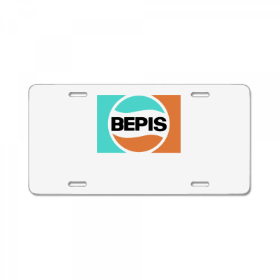 Bepis Aesthetic License Plate Designed By Warning