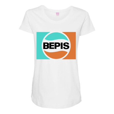 Bepis Aesthetic Maternity Scoop Neck T-shirt Designed By Warning