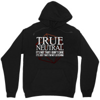 True Neutral Character Alignment Unisex Hoodie | Artistshot