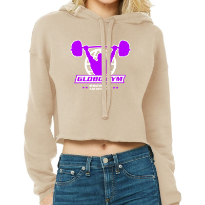 Globo Gym Costume Cropped Hoodie Designed By Warning