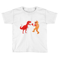 Dinosaur Vs Robot, Dinosaur Vs Robot Art, Dinosaur Vs Robot Vintage, D Toddler T-shirt | Artistshot