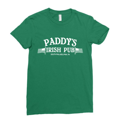 Paddy Irish Pub Ladies Fitted T-shirt Designed By Warning