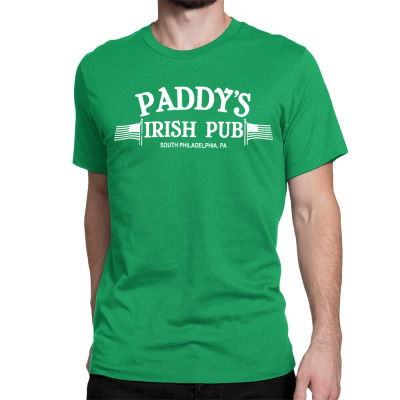 Paddy Irish Pub Classic T-shirt Designed By Warning