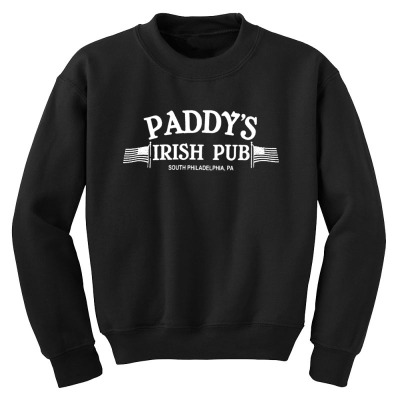 Paddy Irish Pub Youth Sweatshirt Designed By Warning