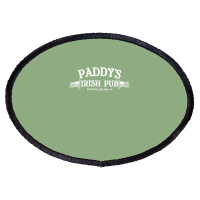 Paddy Irish Pub Oval Patch Designed By Warning