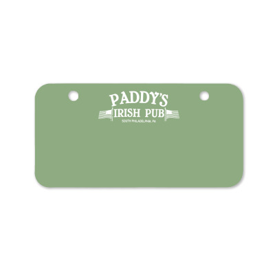 Paddy Irish Pub Bicycle License Plate Designed By Warning