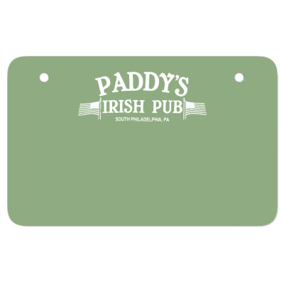 Paddy Irish Pub Atv License Plate Designed By Warning