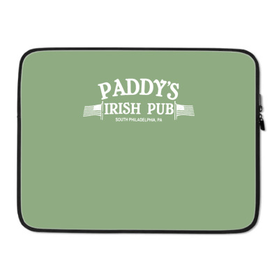 Paddy Irish Pub Laptop Sleeve Designed By Warning