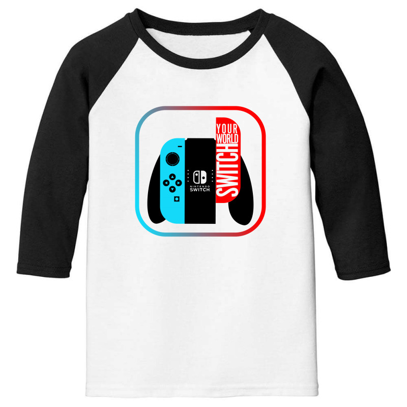 Switch Your World.ai Youth 3/4 Sleeve | Artistshot