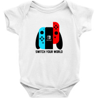 Switch Your World Baby Bodysuit | Artistshot