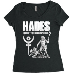 Hades Greek Mythology God Ancient Greece History Raglan Baseball Tee Women's Triblend Scoop T-shirt | Artistshot