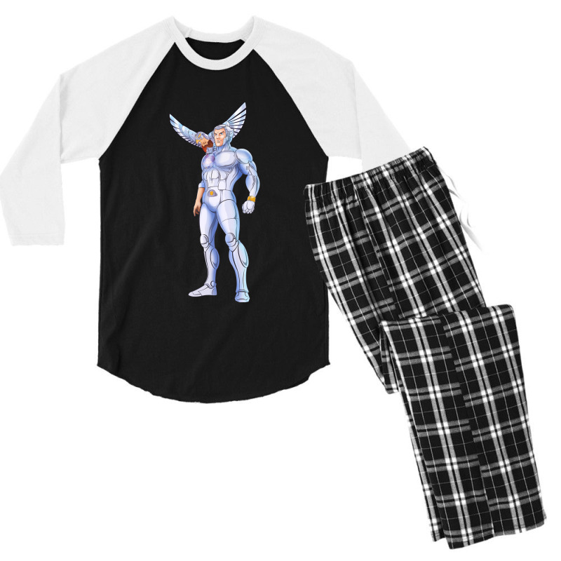 Cartoon Gifts Chaos Gift Men Men's 3/4 Sleeve Pajama Set by ToddArtists | Artistshot