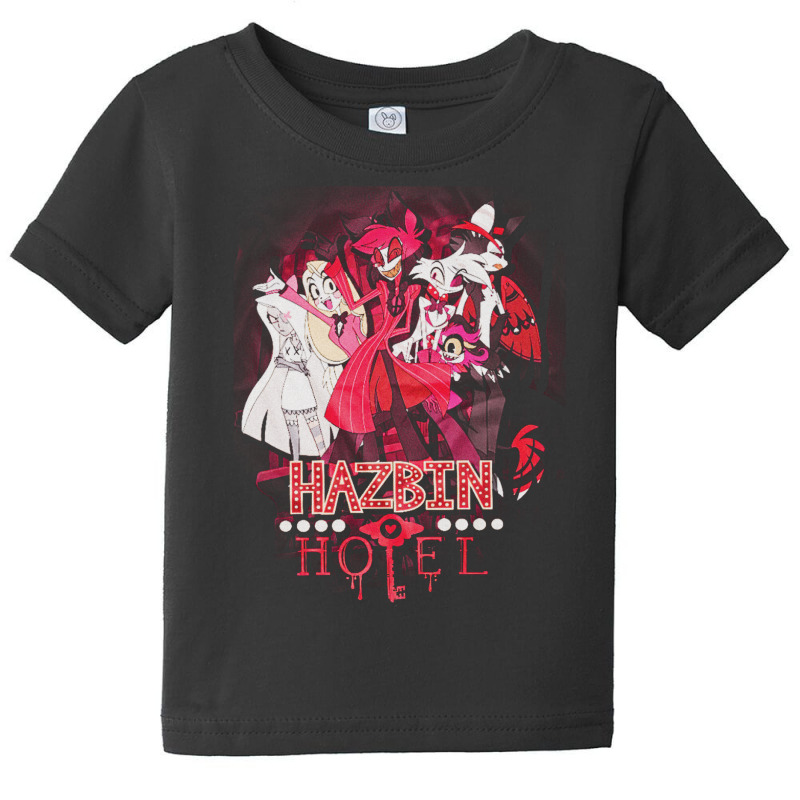 Hazbin Hotel, Graphic, Funny, Alastor, Hazbin, Hotel, Angel Dust, Radi Baby Tee by SHATGLIM | Artistshot