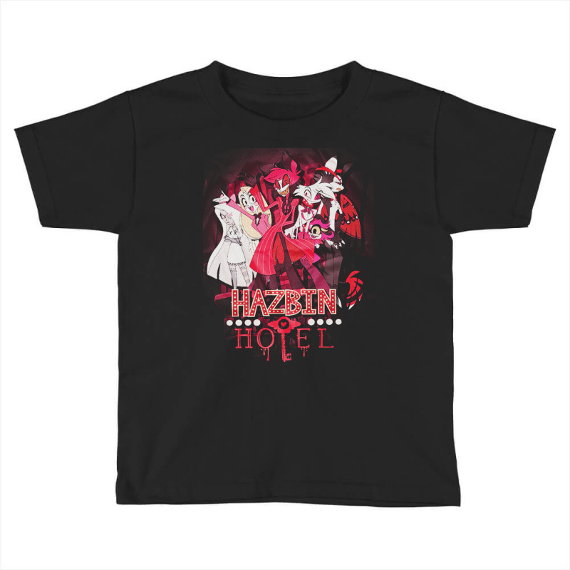 Hazbin Hotel, Graphic, Funny, Alastor, Hazbin, Hotel, Angel Dust, Radi Toddler T-shirt by SHATGLIM | Artistshot