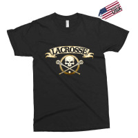 Lacrosse Skull And Crossbones, Lacrosse Skull And Crossbones Art, Lacr Exclusive T-shirt | Artistshot