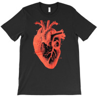 Anatomic Vintage Heart, Anatomic Vintage Heart Art, Anatomic Vintage H T-shirt | Artistshot