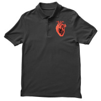 Anatomic Vintage Heart, Anatomic Vintage Heart Art, Anatomic Vintage H Men's Polo Shirt | Artistshot