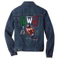 Eddie Guerrero 1990, Eddie Guerrero 1990 Art, Eddie Guerrero 1990 Vint Men Denim Jacket | Artistshot