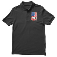 Billiards American Flag Cue Pool Balls Billiard Player Gift T Shirt Men's Polo Shirt | Artistshot