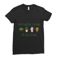 Normalize Minds Of All Kinds Video Games Character Ladies Fitted T-shirt | Artistshot