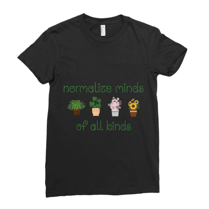 Normalize Minds Of All Kinds Video Games Character Ladies Fitted T-Shirt by KhalilDesign | Artistshot