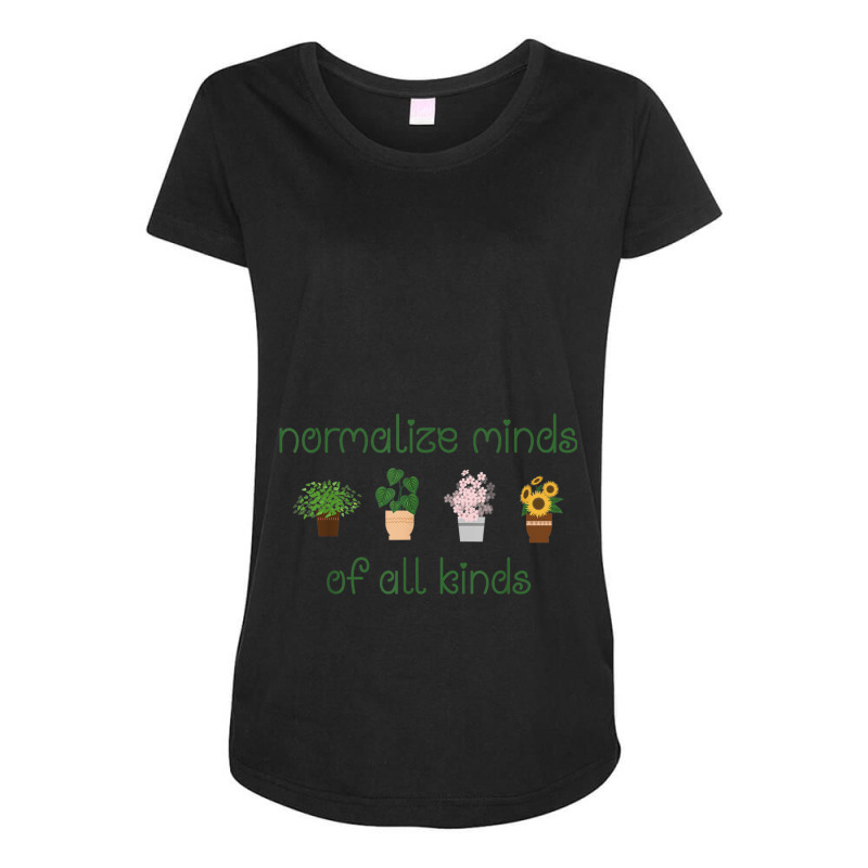 Normalize Minds Of All Kinds Video Games Character Maternity Scoop Neck T-shirt by KhalilDesign | Artistshot