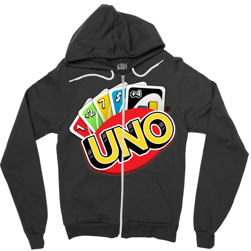 Uno Zipper Hoodie | Artistshot