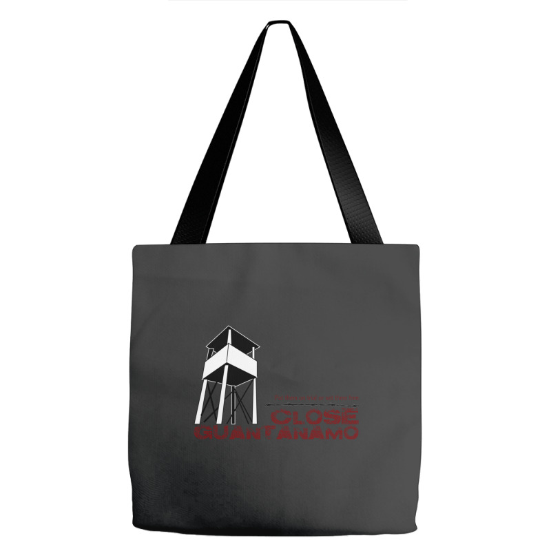 Close Gitmo Tote Bags | Artistshot