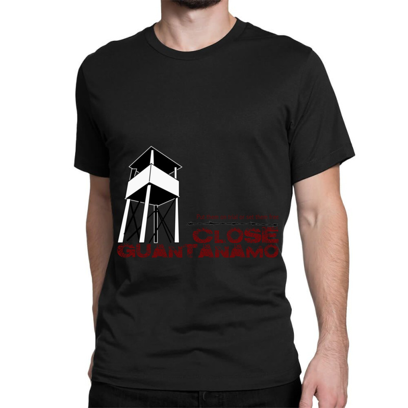 Close Gitmo Classic T-shirt | Artistshot