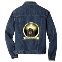 God And My Black And Tan Coonhound Men Denim Jacket | Artistshot