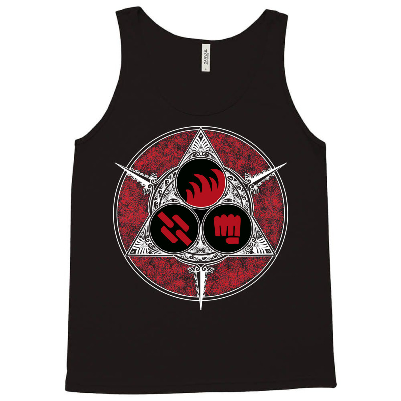 Vampire The Masquerade Disciplines Oblivion, Dominate, Potence - Sunwe Tank Top | Artistshot