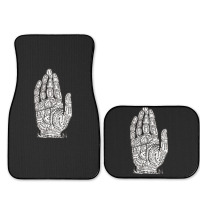 Chart Of The Hand, Palmistry, Chart, The Hand, Chart Of The Hand Vinta Full Set Car Mats | Artistshot