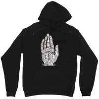 Chart Of The Hand, Palmistry, Chart, The Hand, Chart Of The Hand Vinta Unisex Hoodie | Artistshot