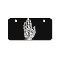 Chart Of The Hand, Palmistry, Chart, The Hand, Chart Of The Hand Vinta Bicycle License Plate | Artistshot