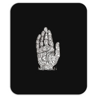 Chart Of The Hand, Palmistry, Chart, The Hand, Chart Of The Hand Vinta Mousepad | Artistshot