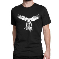 Sitting Bull Eagle, Sitting Bull Eagle Art, Sitting Bull Eagle Paintin Classic T-shirt | Artistshot