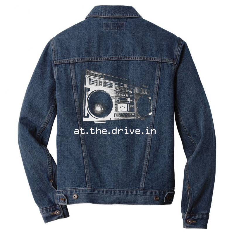 At The Drive In, Drive, In, At The Drive In Vintage, The Drive In Art, Men Denim Jacket | Artistshot