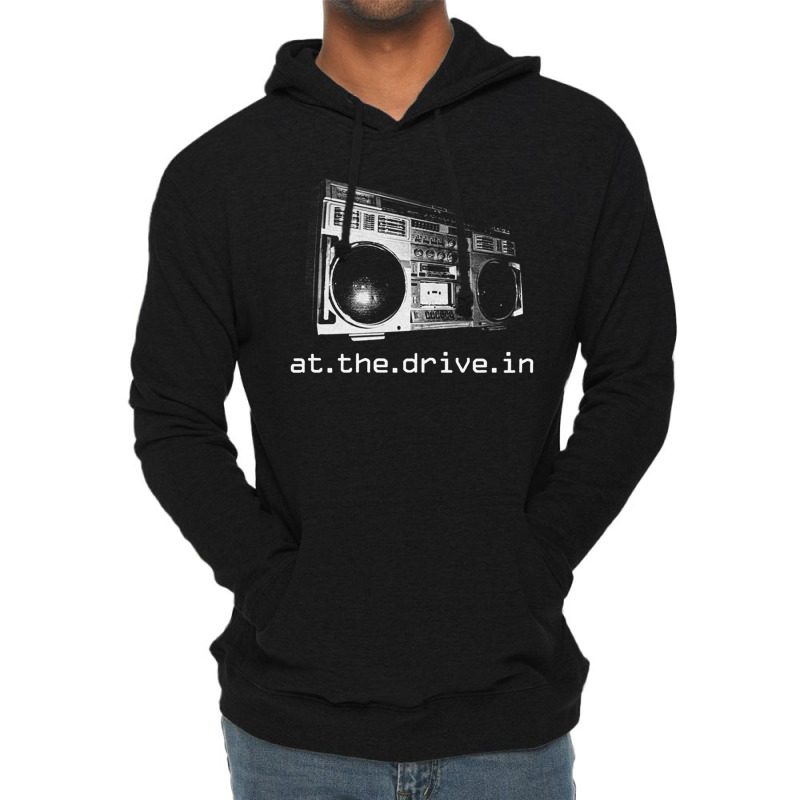 At The Drive In, Drive, In, At The Drive In Vintage, The Drive In Art, Lightweight Hoodie | Artistshot