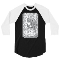 Chart Of Vibrations, Chart Of Vibrations Art, Chart Of Vibrations Vint 3/4 Sleeve Shirt | Artistshot