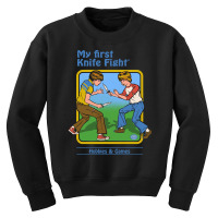 My First Knife Fight, My First Knife Fight Art, My First Knife Fight V Youth Sweatshirt | Artistshot