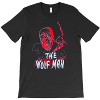 J089 Vintage The Wolf Man Movie, J089 Vintage The Wolf Man Movie Art,  T-shirt | Artistshot