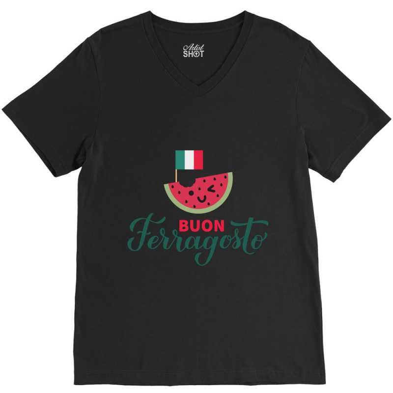 Ferragosto V-neck Tee | Artistshot