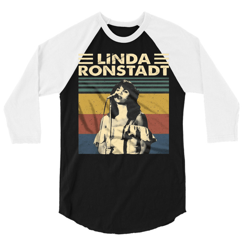 Linda Ronstadt, Linda Ronstadt Vintage, Linda Ronstadt Singer, Linda R 3/4 Sleeve Shirt | Artistshot