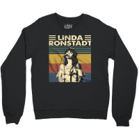 Linda Ronstadt, Linda Ronstadt Vintage, Linda Ronstadt Singer, Linda R Crewneck Sweatshirt | Artistshot