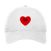 Love Vanilla, Hashtag Heart, Vanilla 2 Adjustable Cap | Artistshot