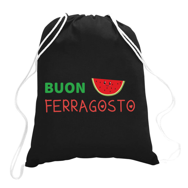 Ferragosto Drawstring Bags | Artistshot