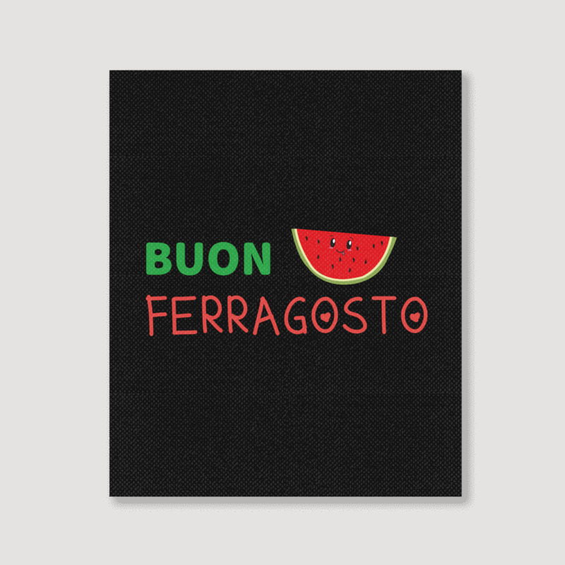 Ferragosto Portrait Canvas Print | Artistshot