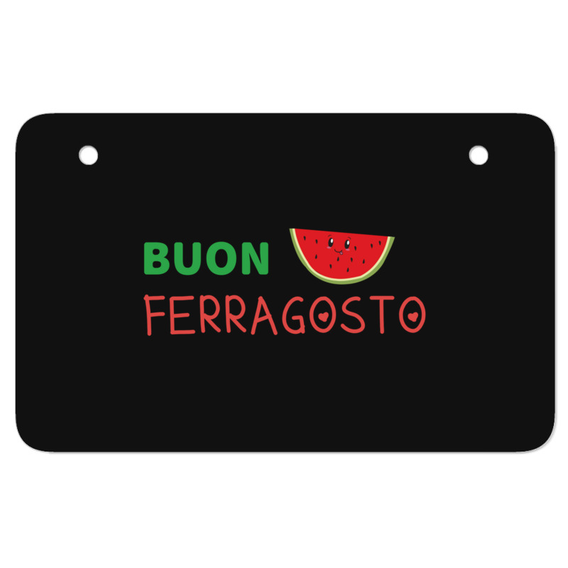 Ferragosto Atv License Plate | Artistshot