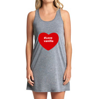 Love Vanilla, Hashtag Heart, Vanilla Tank Dress | Artistshot